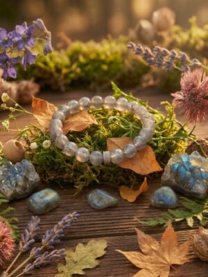 Bracelet Labradorite Perles rondes 6 mm