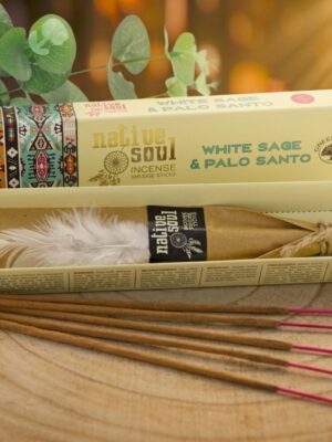 Encens Green Tree Native Soul Sauge Blanche et Palo Santo